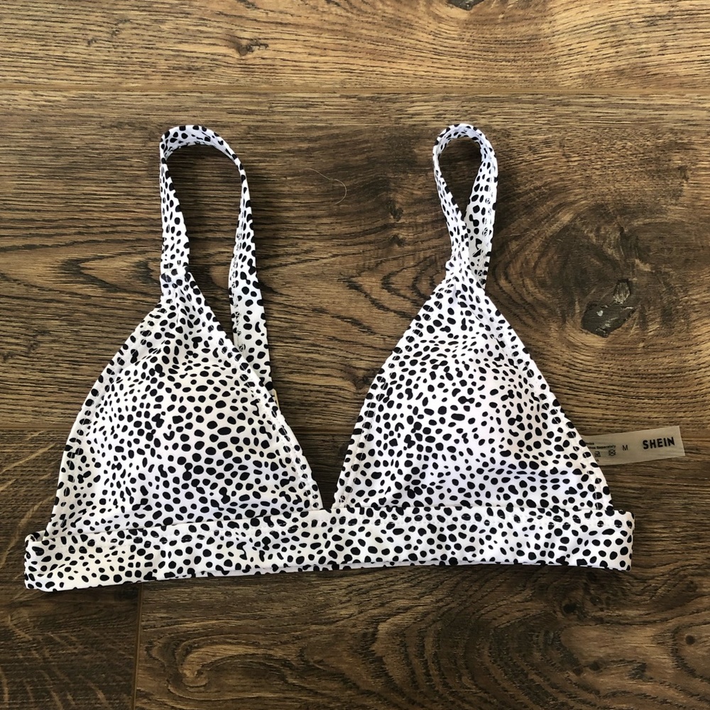 Cow/snake print bikini